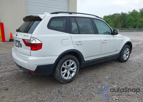 2010 BMW X3 xDrive30I z USA, uszkodzony, nr VIN WBXPC9C45AWJ38577